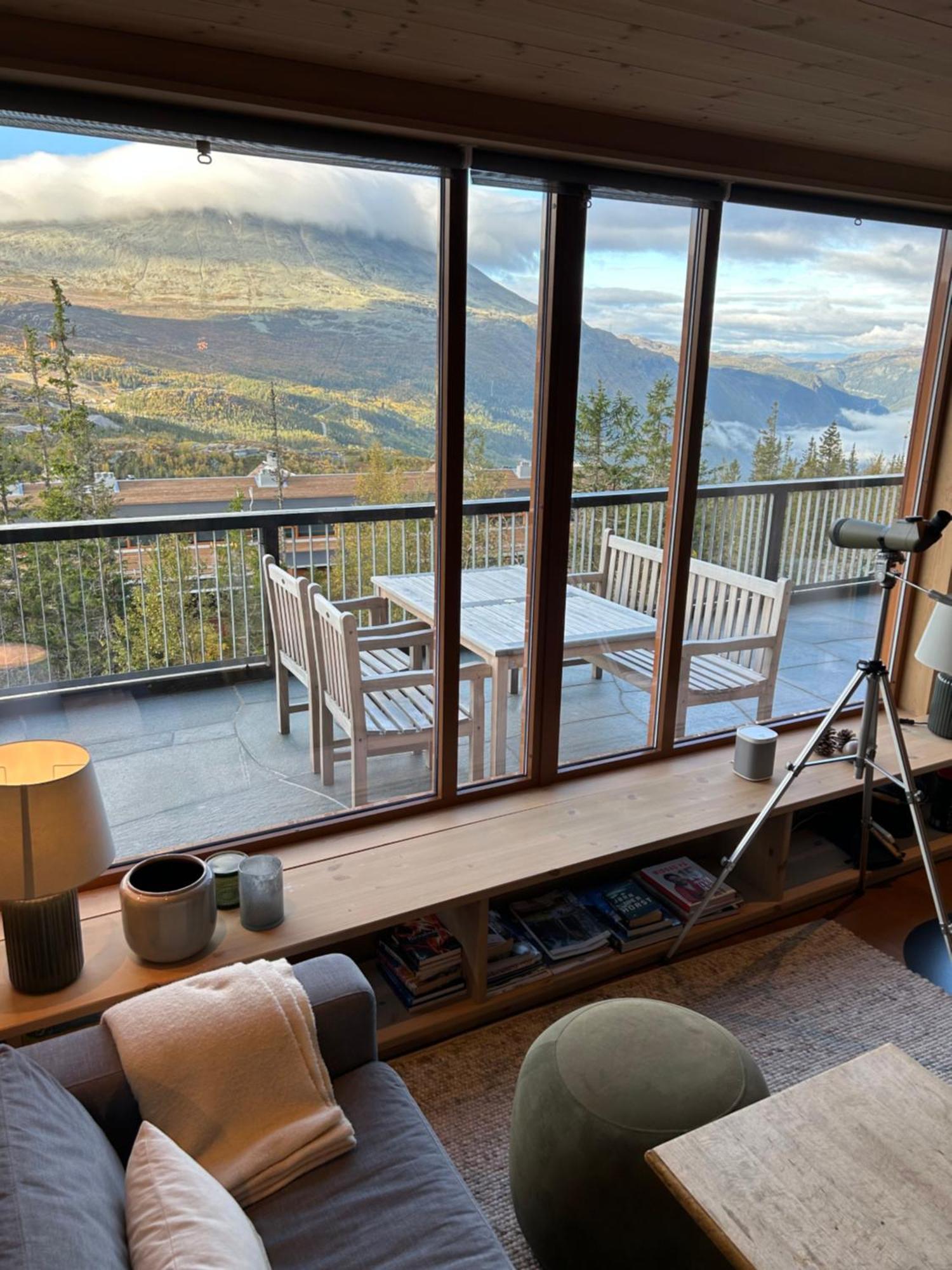 Astonishing Mountain Lodge At The Top Of Gaustablikk, 25M2 West Facing Terrace, 3 Bedrooms Exterior foto